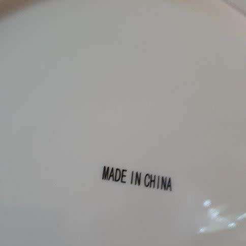 Cute Ceramic Cup Cake Cookie Plate