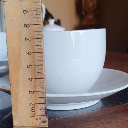 *Stunning Basic White Tea set*
