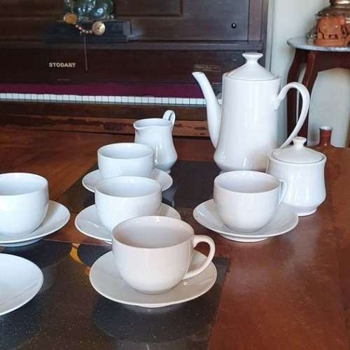 *Stunning Basic White Tea set*