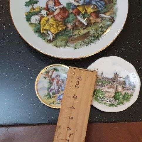 Assorted Vintage Display Plates