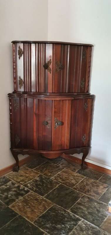 Ball and Claw Liquor Cabinet