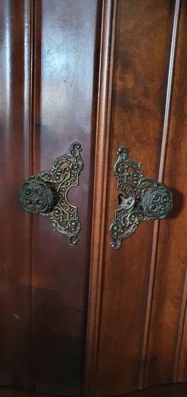 Ball and Claw Liquor Cabinet