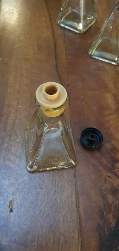 3 X Unique Usable Bottles.