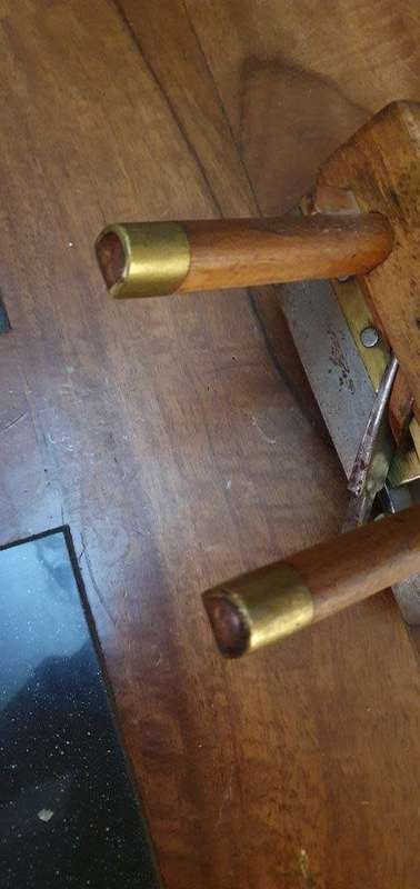 Antique Atkin and Sons Wooden Plough Plane.