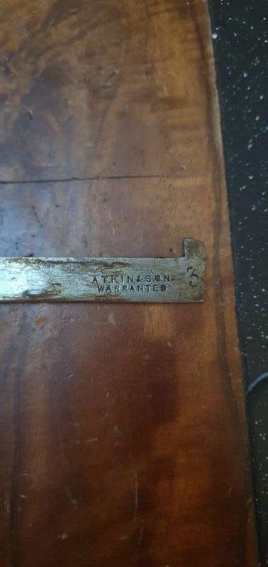 Antique Atkin and Sons Wooden Plough Plane.