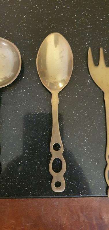 Vintage Brass Ornaments.