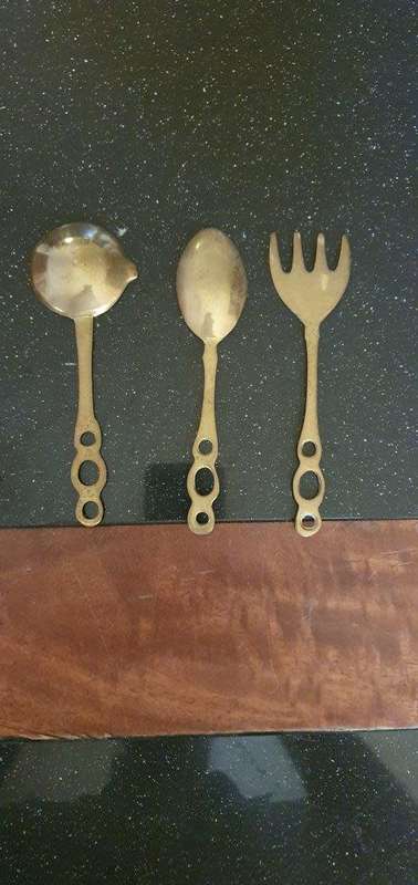 Vintage Brass Ornaments.