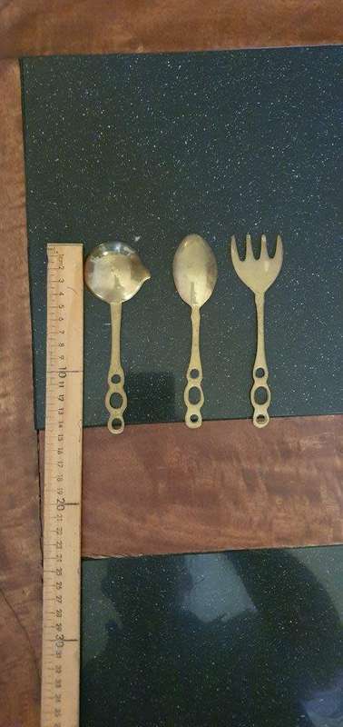 Vintage Brass Ornaments.