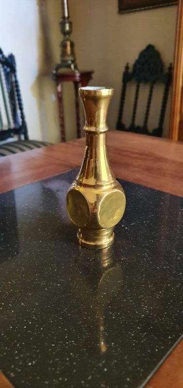 Beautiful Solid Brass Vase.