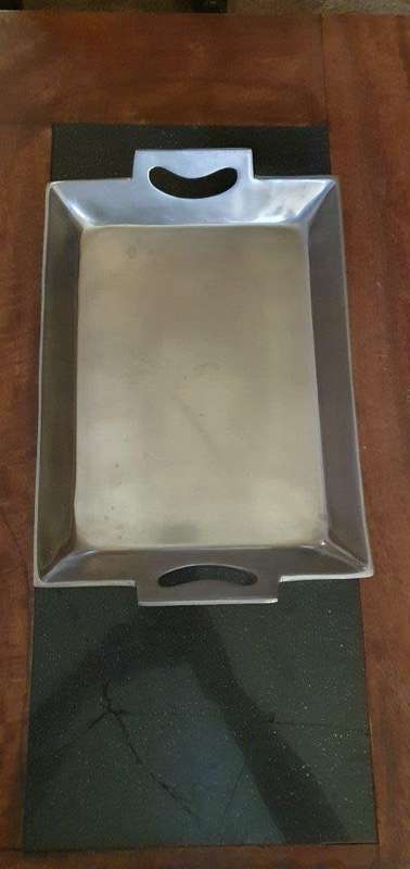 Beautiful Heavy Stainless Steel Tray.