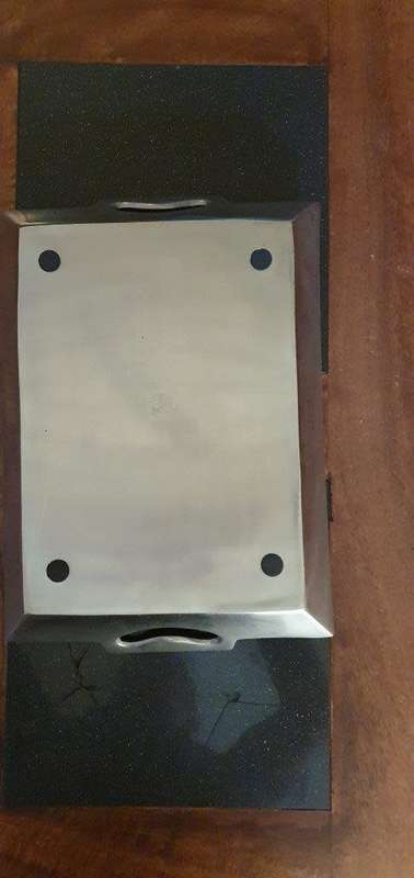 Beautiful Heavy Stainless Steel Tray.