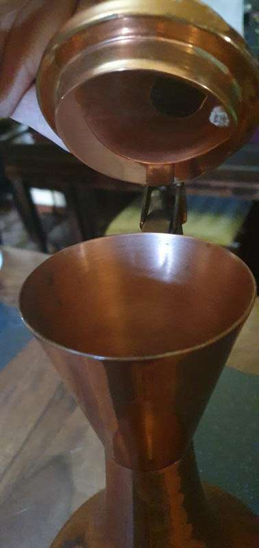 Stunning Large Vintage Copper Kettle