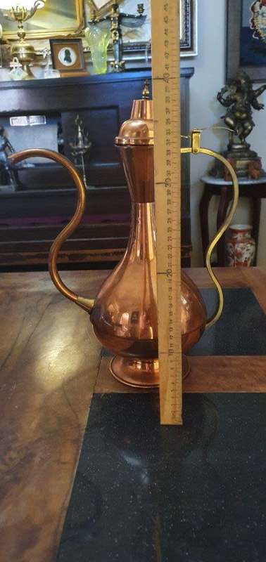 Stunning Large Vintage Copper Kettle