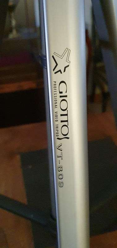 Giottos VT_809 Professional Video Camera Tripod.