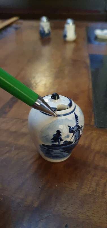 Beautiful Vintage Delft Cruet Set