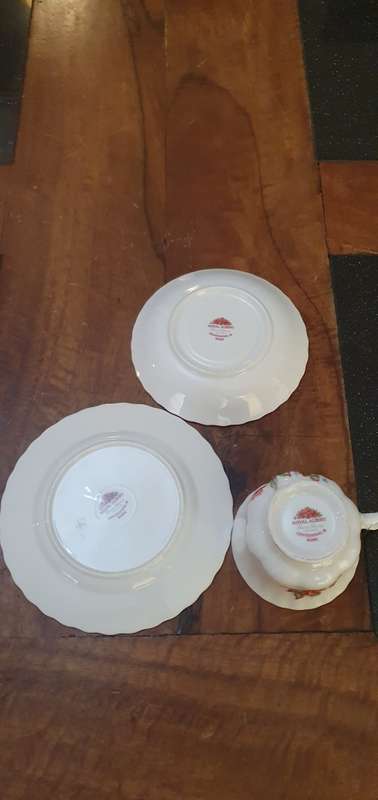 Royal Albert Centenial Rose Trio. Bid per Trio