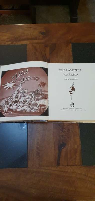 Collectors Investment Book. The Last Zulu Warrior by David Clammer 1977