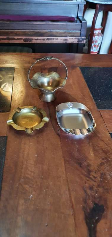 Beautiful Vintage Brass Items Plus an Extra