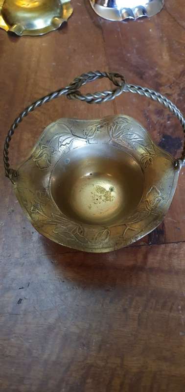 Beautiful Vintage Brass Items Plus an Extra