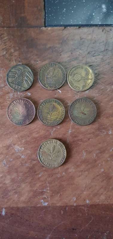 Collection of Vintage German Coins