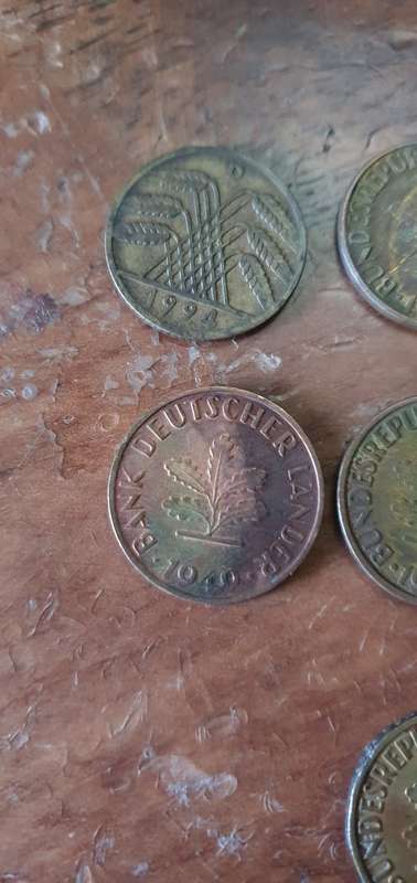 Collection of Vintage German Coins