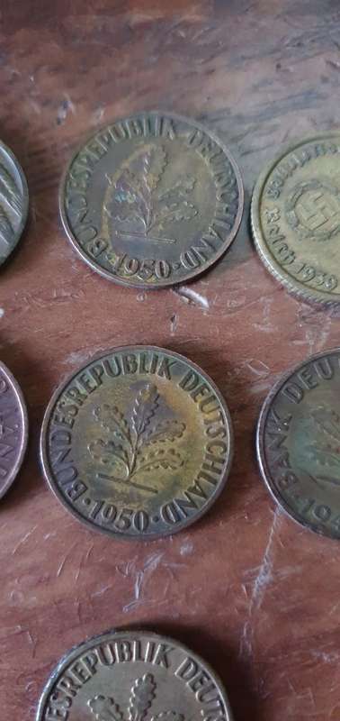 Collection of Vintage German Coins