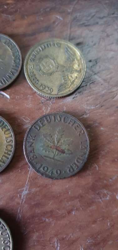 Collection of Vintage German Coins