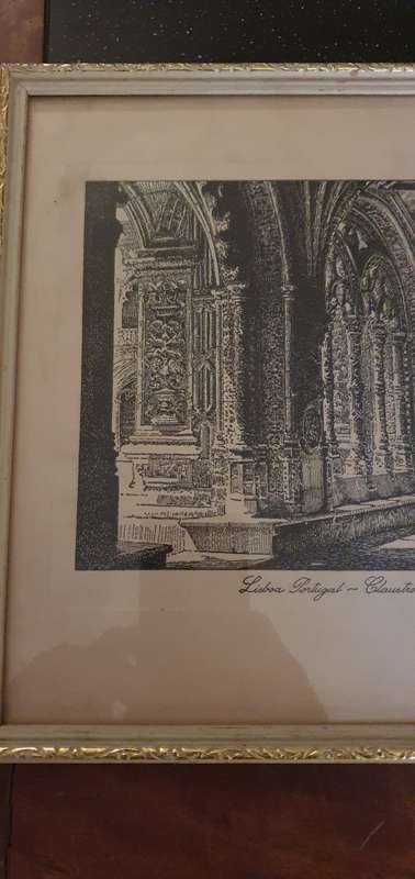 Collectable Vintage Art of the Jeronimos Monastery