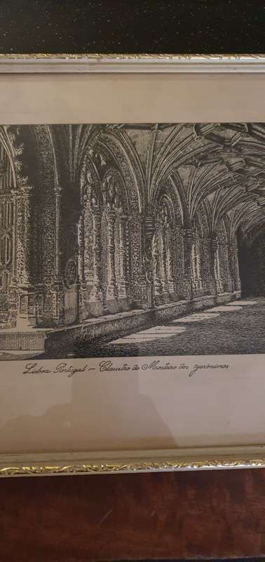 Collectable Vintage Art of the Jeronimos Monastery