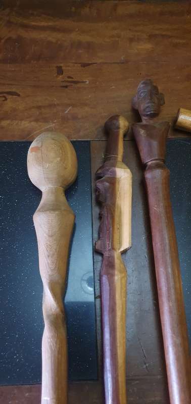 Four Walking Canes