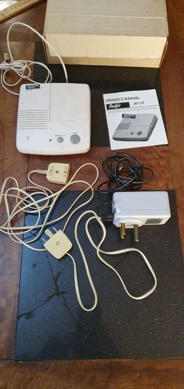 Pacific Microcassette Telphone Answering Machine