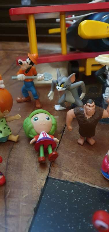 Assorted Toys  plus a Childrens Room Lamp