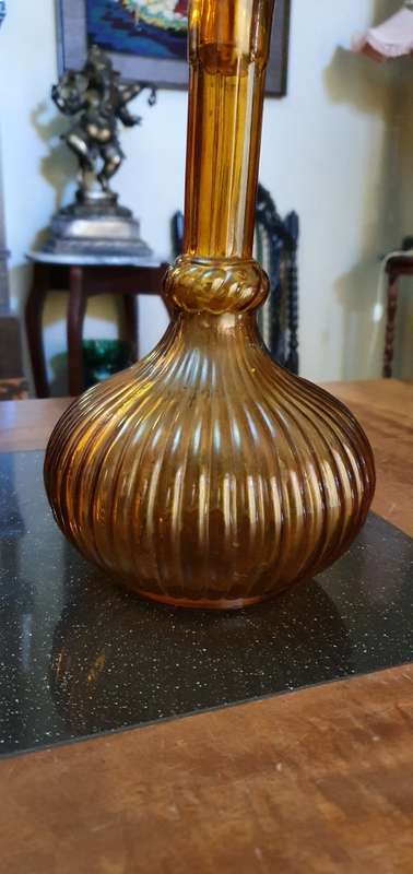 Stunning Amber Bottle
