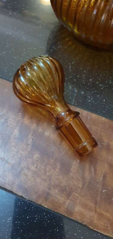 Stunning Amber Bottle