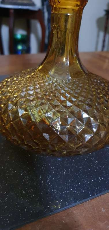 Gorgeous Amber Bottle