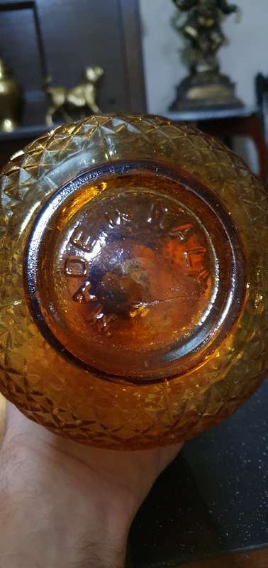 Gorgeous Amber Bottle