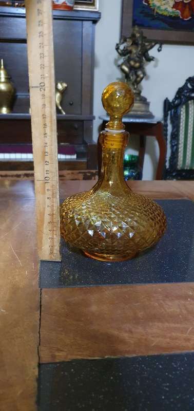 Gorgeous Amber Bottle