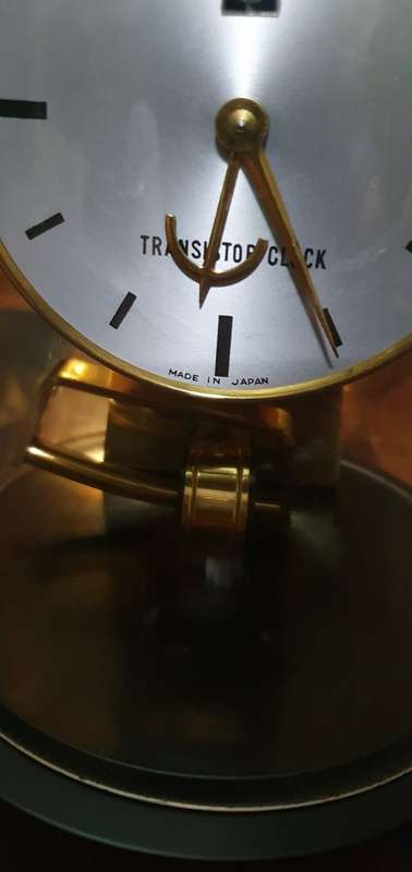 Vintage National Transistor Clock. Made in Japan. Working!