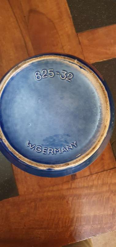 Beautiful Large Rumtopf Cookie Jar West Germany