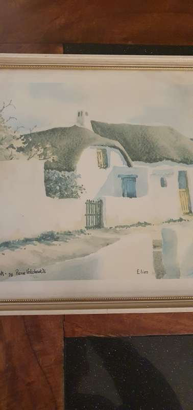 Limited Edition Print By Pierre Volschenk No 107/850 1976