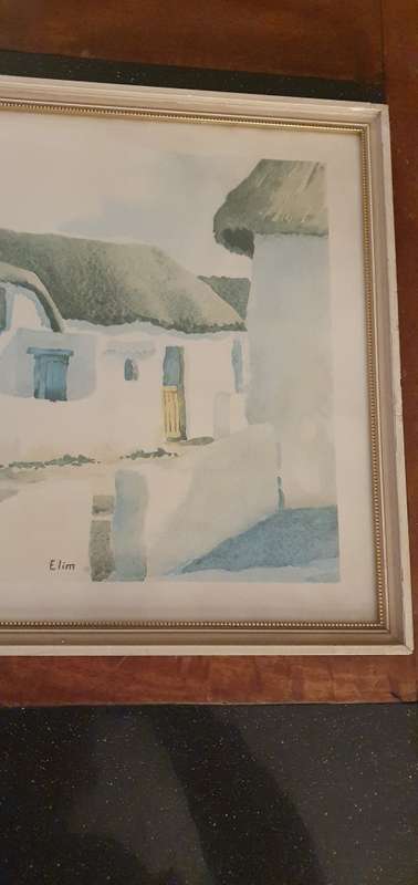 Limited Edition Print By Pierre Volschenk No 107/850 1976