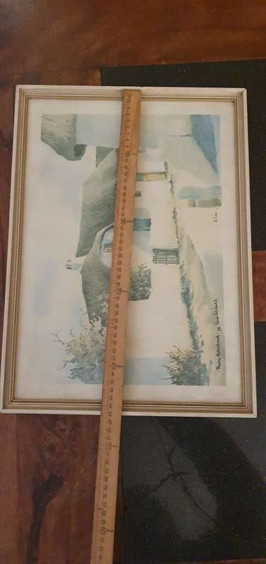 Limited Edition Print By Pierre Volschenk No 107/850 1976