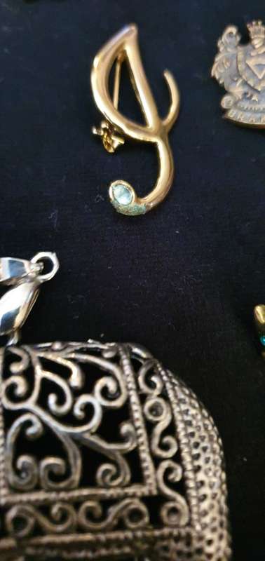 Gold Plated Brooches Plus a few Extras