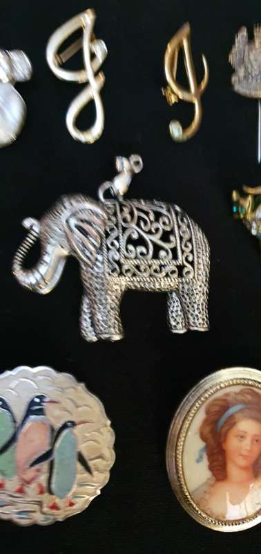 Gold Plated Brooches Plus a few Extras