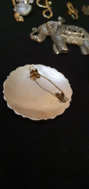 Gold Plated Brooches Plus a few Extras