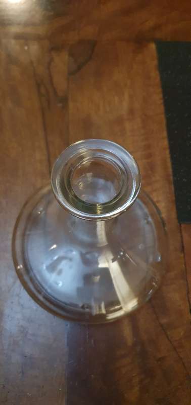 Beautiful Clear Glass Decanter