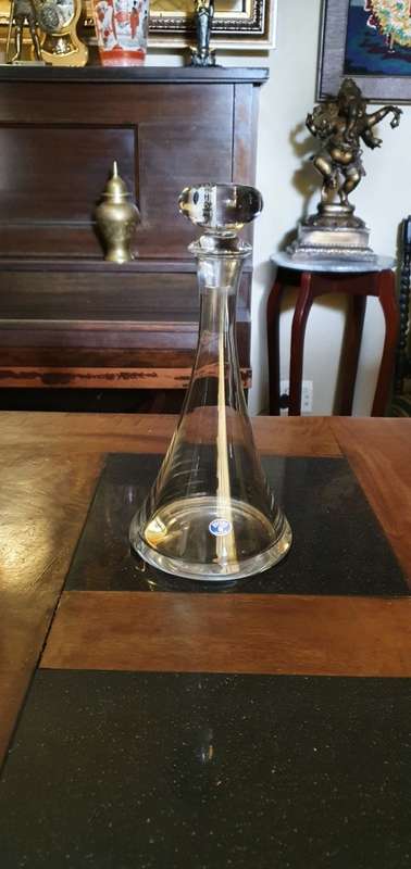 Bohemian Crystal Decanter