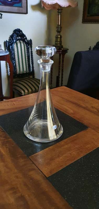 Bohemian Crystal Decanter