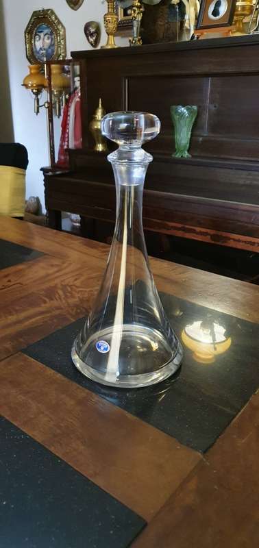 Bohemian Crystal Decanter
