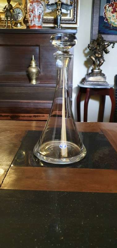 Bohemian Crystal Decanter